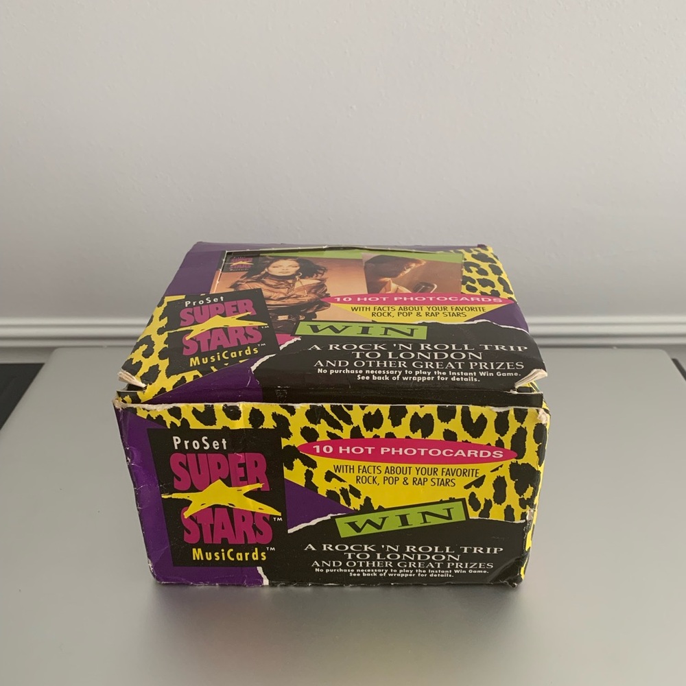 ProSet SuperStars Musicards Box